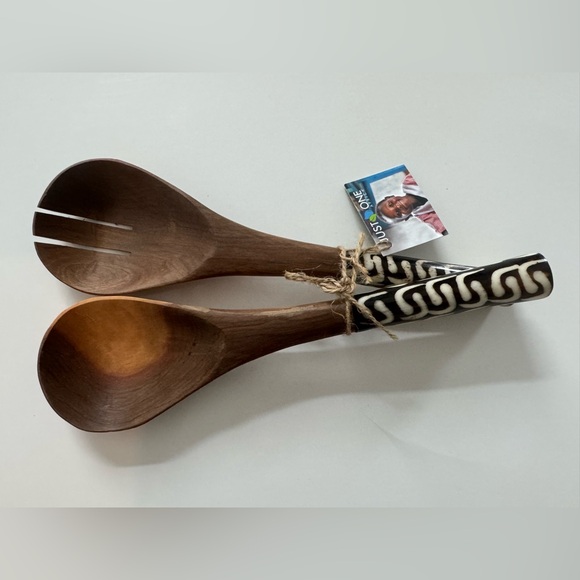 Just One Other - Just one, Africa serving utensils - NWT